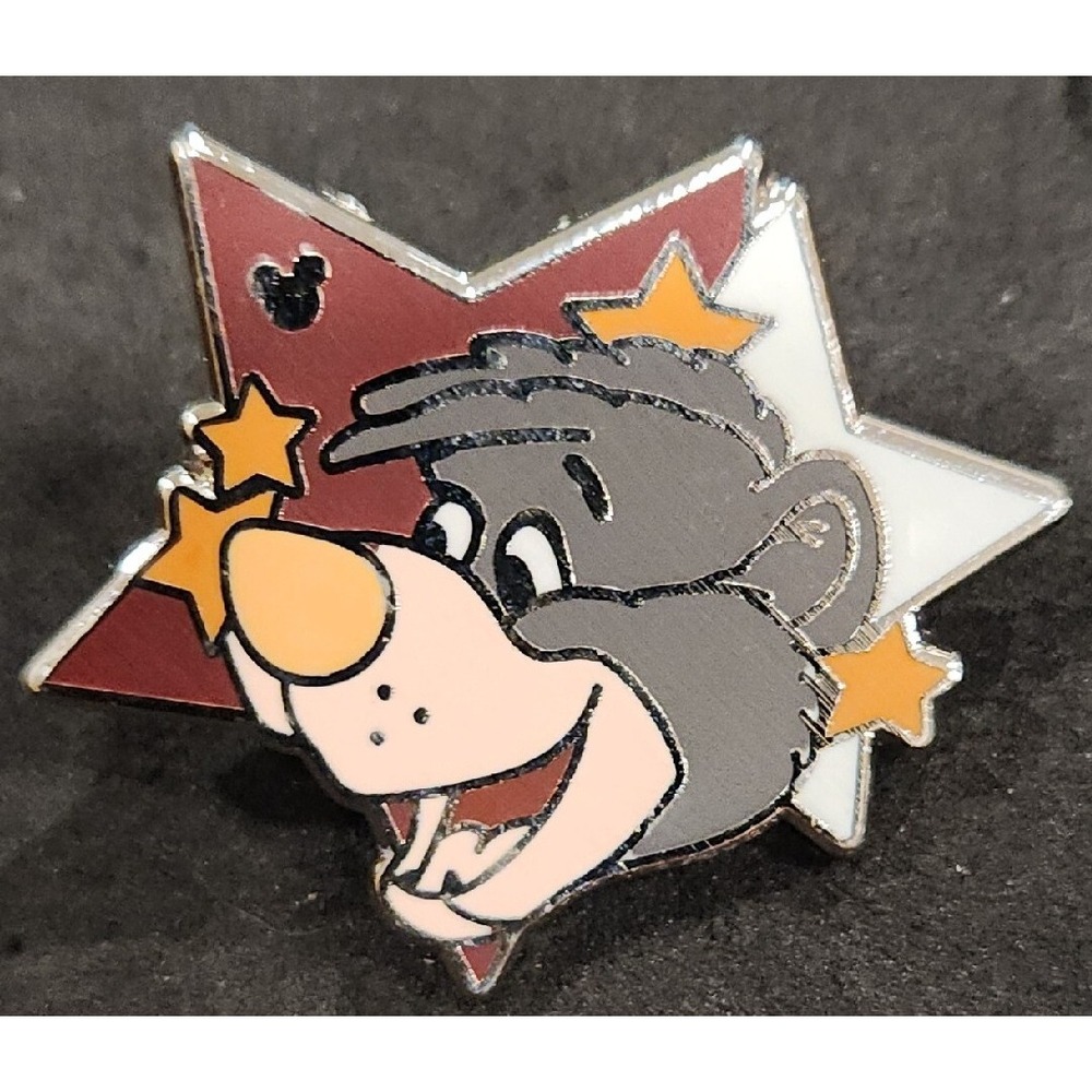 Disney Pin Jungle Book Baloo Bear Star Hidden Mickey HM Trading 8 of 10